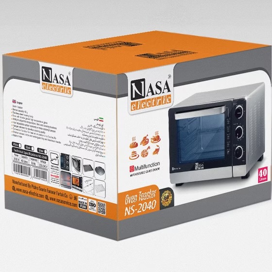 آون توستر ناسا الکتریک مدل NS-2040 ظرفیت ۴۰ لیتر