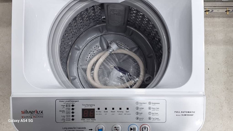 ماشین لباسشویی سیلور لوکس مدل SLW4500F ظرفیت ۳.۵ کیلوگرم